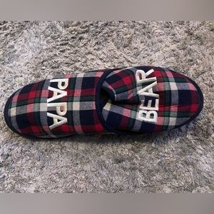 Papa bear slippers Men 13-14